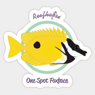 One Spot Foxface Sticker